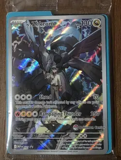 N's Zekrom 031 Ascended Heroes Promo Pokemon Center Stamped SEALED PC Exclusive - Image 1