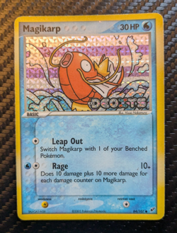 Magikarp 64/107 Deoxys Reverse Holo Moderately Played Vintage 2005 Pokemon TCG - Image 1