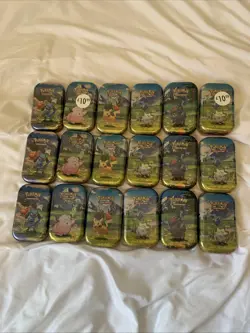 ✅Fast Shipping✅SEALED Pokemon TCG: Ascended Heroes Mini Tins 3x Art Set, 18 tins - Image 1