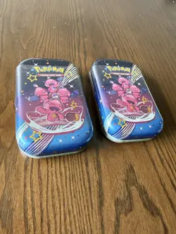 Pokemon Paldean Fates Mini Tin x2 [Tinkatink] Brand New, Factory Sealed - Image 2
