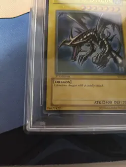 Yu-Gi-Oh! Red-Eyes B. Dragon Black SDJ-001 1st Edition PSA 9 Ultra Rare - Image 3
