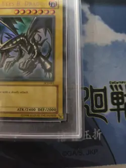 Yu-Gi-Oh! Red-Eyes B. Dragon Black SDJ-001 1st Edition PSA 9 Ultra Rare - Image 4