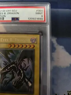 Yu-Gi-Oh! Red-Eyes B. Dragon Black SDJ-001 1st Edition PSA 9 Ultra Rare - Image 5
