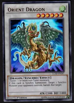 Yugioh Orient Dragon LC5D-EN247 Ultra Rare 1st Ed - LP - Image 1