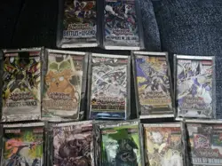 🔥 Yu-Gi-Oh! Booster Joblot 12 Authentic Packs inc 2 Booster Pack Protectors 🔥 - Image 3