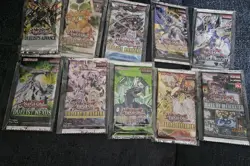 🔥 Yu-Gi-Oh! Booster Joblot 12 Authentic Packs inc 2 Booster Pack Protectors 🔥 - Image 4