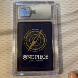 Bandai One Piece Monkey D. Luffy CGC 9 Promo Manga Alt Art Parallel P-001 Card - Image 2