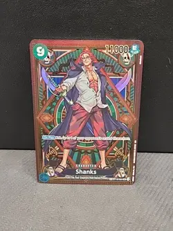 One Piece Shanks (SP) ST16-004 A Fist of Divine Speed Alt Art OP11 - Image 1