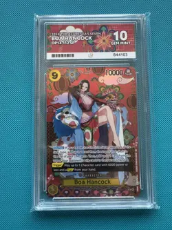 One Piece-OP14-112 - Boa Hancock SP Alt Art - ACE 10 Gem Mint - Image 1