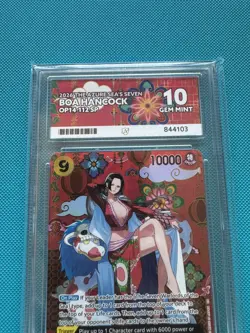 One Piece-OP14-112 - Boa Hancock SP Alt Art - ACE 10 Gem Mint - Image 2