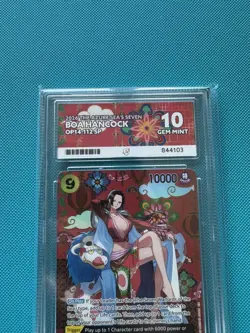One Piece-OP14-112 - Boa Hancock SP Alt Art - ACE 10 Gem Mint - Image 3