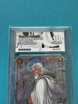 ONE PIECE - Silvers Rayleigh Manga Alt Art OP08-118 ACE 10 (perfect subgrades) - Image 2