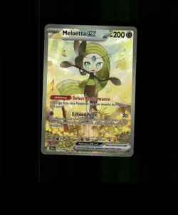 Fan-ART - READ DESCRIPTION BELOW HOLO Meloetta Card Pokemon Card p1 - Image 1