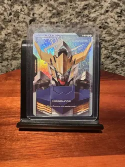 Gundam Card Game TCG - Resource R-017 Barbatos - C+ - Bandai English GD02 - Image 1