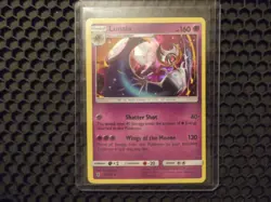 Pokemon Card Lunala 63/145 Cracked Ice Holo Sun & Moon Guardians Rising 2017 NM - Image 1