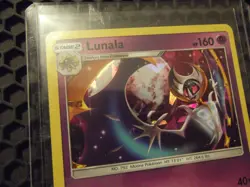 Pokemon Card Lunala 63/145 Cracked Ice Holo Sun & Moon Guardians Rising 2017 NM - Image 2