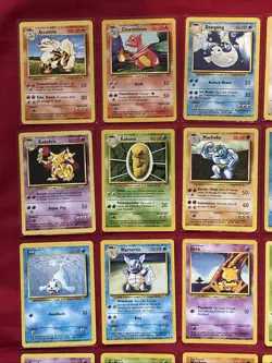 Base Set Unlimited Pokemon Cards X67 Vintage Good-Excellent Condition (P40) - Image 2