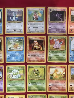 Base Set Unlimited Pokemon Cards X67 Vintage Good-Excellent Condition (P40) - Image 3