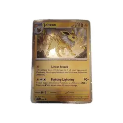 Jolteon SVP 169 Prismatic Evolutions Black Star Promo Holo Card NM Condition - Image 1