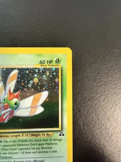 Yanma 1st Edition Holo Rare Neo Discovery Pokemon TCG Card 17/75 NM! - Image 4