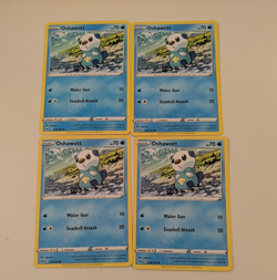 [LOT of 4] Oshawott (033/185) Sword Shield 2020 - Non-Holo Pokemon Card NM - Image 3
