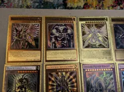 YU-GI-OH 22 GOLD CARD LOT FAN MADE UNOFFICIAL - Image 2