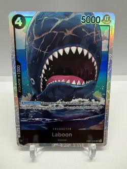 Laboon EB01-048 SR English One Piece Memorial Collection Card - Image 1