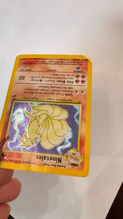 Ninetales - 13/130 - Pokemon Base Set 2 Holo Rare Card - Damaged -HP - Image 4