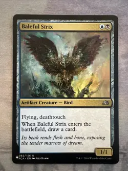 1x Baleful Strix- Mystery Booster- Mtg Magic The Gathering Card- NM - Image 1