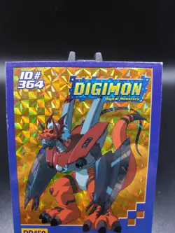 WarGrowlmon 364 Holo 2001 Promo Digimon Card Toy Exclusive Bandai MP - Image 2