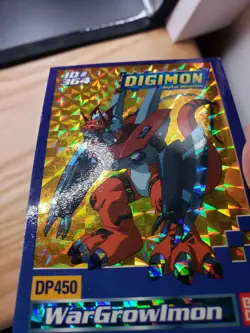 WarGrowlmon 364 Holo 2001 Promo Digimon Card Toy Exclusive Bandai MP - Image 5
