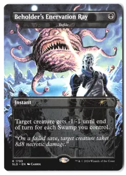 Beholder's Enervation Ray - Defile #1793 SLD MTG NM - Image 1