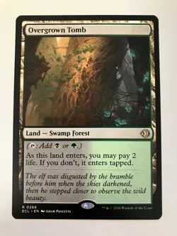 1x Overgrown Tomb - Lorwyn Eclipsed - NM - MTG Single - Image 1