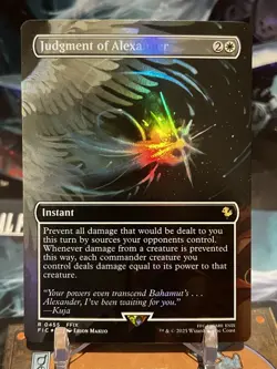 MTG | Judgment Of Alexander ✨FOIL✨ [FINAL FANTASY Scene] - Image 1