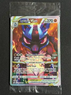 2# Pokemon Cards Lucario VSTAR SWSH291 SWSH Black Star Promo SEALED - Image 1