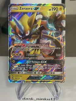 #S23 Zeraora GX 86/214 Pokemon TCG Lost Thunder POKEMON CARD TCG - Image 1