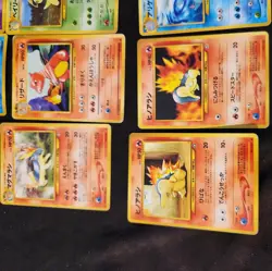 Vintage Pokemon 16 cards 5 Holo Japanese Pocket Monsters 1996 Rare Various Sets - Image 5