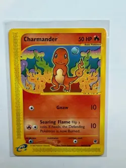 MINT Pokemon Card 2002 Starter Charmander Expedition 98/165 e reader - Image 1