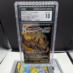 Pokemon Rapid Strike Urshifu VMAX CGC 10 Brilliant Stars TG30 Trainer Gallery H… - Image 1