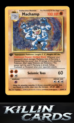 Machamp - 8/102 008/102 Pokemon Holo Rare Deck Exclusives Card LP - Image 1