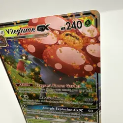 Pokemon Vileplume GX #4 TCG Sun & Moon Cosmic Eclipse Holo Ultra Rare Card 4/236 - Image 3