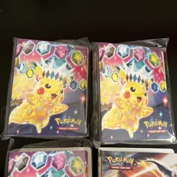 Lot Of 4 Pokemon TCG Binder Mini Portfolio Brilliant Stars, Surging Sparks - Image 2