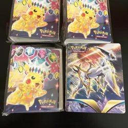 Lot Of 4 Pokemon TCG Binder Mini Portfolio Brilliant Stars, Surging Sparks - Image 3