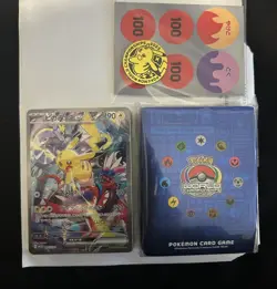 Pokemon 2023 Yokohama World Championships Deck with Pikachu ex 001 - Opened - Image 1