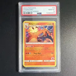 Pokemon Charizard Battle Academy Stamped Promo Regular PSA 10 GEM MT #003/070 - Image 1
