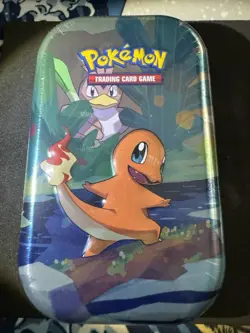 Pokemon Kanto Friends Mini Tin - Charmander (D21) Brand New Factory Sealed - Image 1