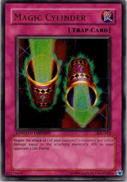 Yugioh Magic Cylinder IOC-SE2 Limited Edition Ultra Rare NM - Image 1