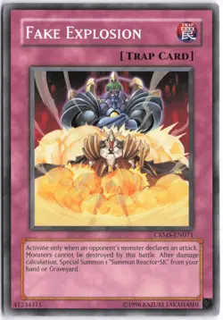 Yugioh - Fake Explosion CRMS-EN071 Unlimited - Crimson Crisis - Image 1
