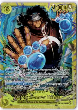 One Piece Bartholomew Kuma SEC OP12 Legacy Of The Master English OP12-119 - Image 1