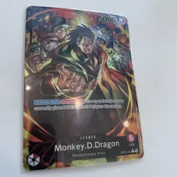 English Monkey D Dragon Alternate OP07-001 ONE PIECE 500 Years in the Future - Image 1